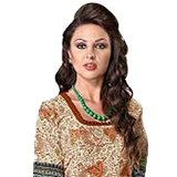 Wonderful Design with American Crepe Salwar Set fr...