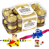 Free Rakhi, Roli Tilak and Chawal with Delicious F...