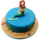 Frosting-from-Fascination Mermaid Theme Cake to Nadia