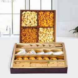 Assorted Dry Fruits with Assorted Sweets...