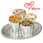 Breathtaking Silver Plated Glasses with 200 gms. D...