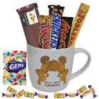 Fascinating Chocolate Combo with Gemini Astrological Sign Printed Mug to North 24 parganas
