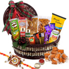Euphoric Times Gourmet Assortment with One Rakhi a...