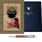 Special Gift Hamper containing a New Year Diary, a...