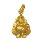 Striking Brilliance Ganesha-Themed (22K) Pendant f...