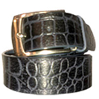 Black Geuinie Leather Casual Belt for Men from Lon...