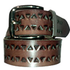 Brown Geuinie Leather Casual Belt for Men from Lon...