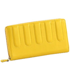 Genuine Leather Ladies Wallet in Yellow from Leath...