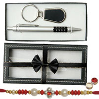 Free Designer Rakhi, Roli Tilak and Chawal with Sp...