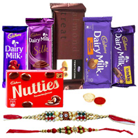 Mesmerizing Gift of Chocolaty Packs of Cadbury Dai...