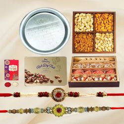 Fashionable Rakhi Hamper for Sweet Surprise...