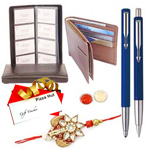 Cheers-to-Convenience Rakhi Hamper with Roli Tilak...