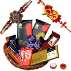 Amazing Chocolate with Rakhi Hamper with Pure Affe...