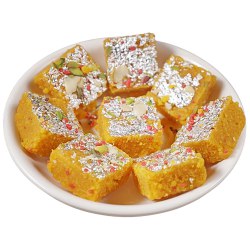 Delectable Endearment Moti Pak Sweets Box from Haldirams to Burdwan