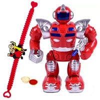 Battery Operated Walking Robot with Rakhi and Rol...