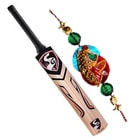 A bat for cricket admiring brothers with free Rakh...