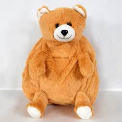 Stylish Teddy Shaped Soft Toy School Bag for Kids...