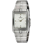 Gaudy Stainless Steel Long Rectangle Dialed Gents ...
