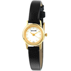 Casual watch in golden and black combination for l...