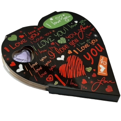Expressing Love with Assorted Chocolates in Heart Shaped Pack to Dumdum Expressing Love with Assorted Chocolates in Heart Shaped Pack to Dumdum