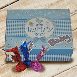 Tempting Baby Boy Homemade Chocolate Gift Box to Madhyamgram Tempting Baby Boy Homemade Chocolate Gift Box to Madhyamgram