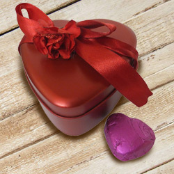 Classic Heart Shaped Chocolate Box with Enigma of Love to Murshidabad Classic Heart Shaped Chocolate Box with Enigma of Love to Murshidabad