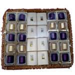 Decorative Tray of Handmade Chocolates (28 pcs.) to Maldah Decorative Tray of Handmade Chocolates (28 pcs.) to Maldah