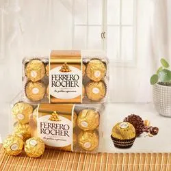Yummy Ferrero Rocher Chocolates Box to Cooch behar