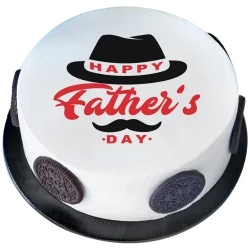 Special Vanilla Poster Cake for Fathers Day to Cooch behar Special Vanilla Poster Cake for Fathers Day to Cooch behar