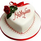 Topping-to-Togetherness Heart Shaped Designer Cake to Burdwan Topping-to-Togetherness Heart Shaped Designer Cake to Burdwan