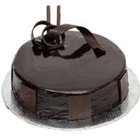 3/4 Star Bakery's Tendering Mutuality 1 Lb Birthday Dark Chocolate Cake to Birati 3/4 Star Bakery's Tendering Mutuality 1 Lb Birthday Dark Chocolate Cake to Birati