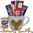 Spectacular Mug with Aries Zodiac Sign Print and Mouth-watering Chocolates Hamper to South 24 parganas Spectacular Mug with Aries Zodiac Sign Print and Mouth-watering Chocolates Hamper to South 24 parganas