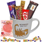 Fantastic Scorpio Sun Sign Printed Mug with Chocolate Assortment to Medinipur Fantastic Scorpio Sun Sign Printed Mug with Chocolate Assortment to Medinipur