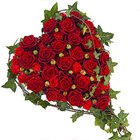 Magical Heart Shaped Red Roses Premium Arrangement to Garia Magical Heart Shaped Red Roses Premium Arrangement to Garia