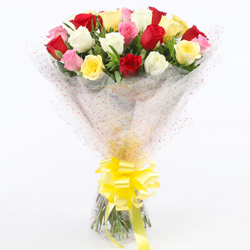 Spectacular Floral Blast Mixed Roses Collection to Burdwan Spectacular Floral Blast Mixed Roses Collection to Burdwan
