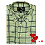 Half Sleeves Check Shirt from Allen Solly (Fabrics...
