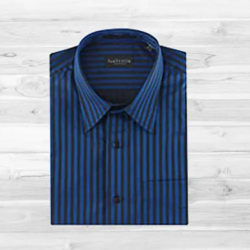 Dark Striped Full Shirt from Men from 4Forty