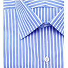 Impressive Blue and White striped Arrow half Shirt Impressive Blue and White striped Arrow half Shirt
