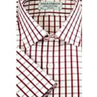 Half check shirt in Red & white from Arrow Half check shirt in Red & white from Arrow