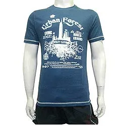 Stylish Blue Round Neck T Shirt Stylish Blue Round Neck T Shirt