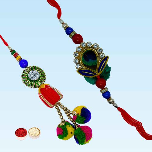 Lovely Bhaiya-Bhabhi Rakhi Lovely Bhaiya-Bhabhi Rakhi