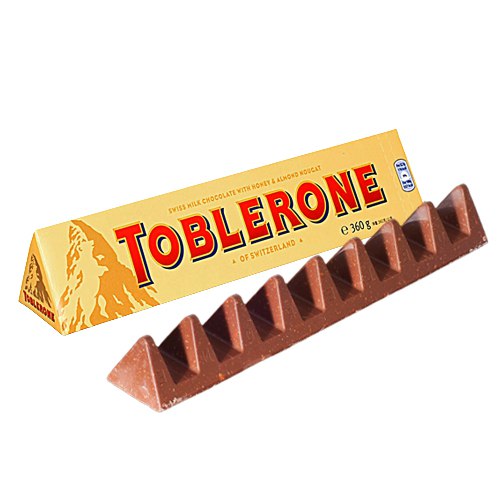 Toblerone Swiss make
Toblerone Swiss make