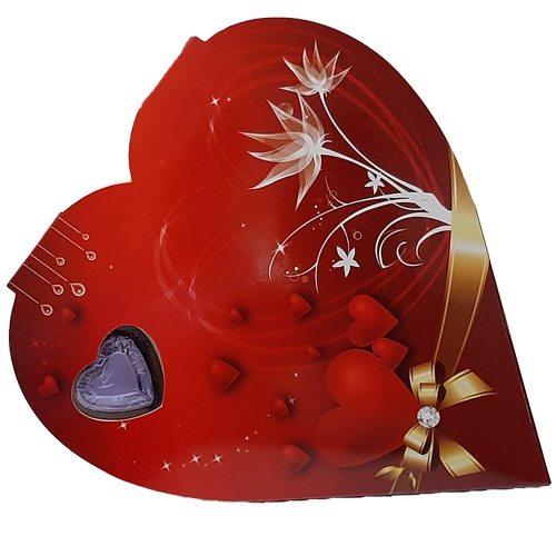 Red Heart Shape Pack of Assorted Homemade Chocolates Red Heart Shape Pack of Assorted Homemade Chocolates