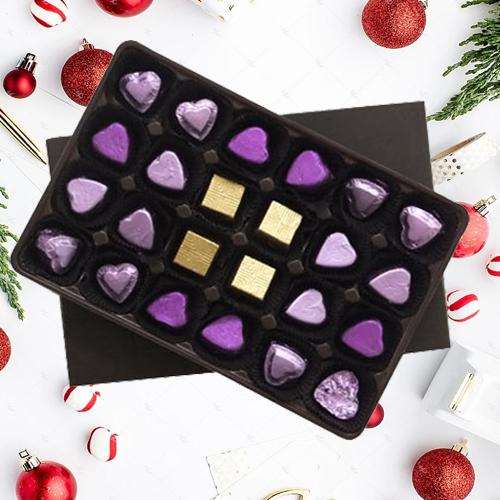 Sumptuous n Delightful pack of 24 pcs Assorted Home made Chocolates Sumptuous n Delightful pack of 24 pcs Assorted Home made Chocolates