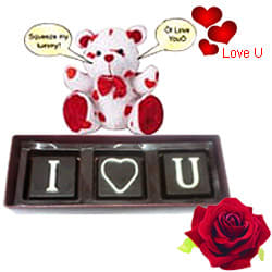 Delightful I Love U Hamper Delightful I Love U Hamper