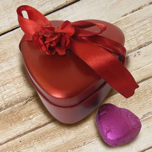 Classic Heart Shaped Chocolate Box with Enigma of Love Classic Heart Shaped Chocolate Box with Enigma of Love