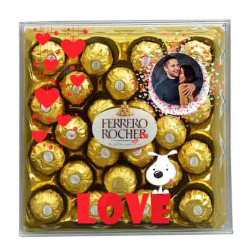 Heart Theme Ferrero Box N Custom Pic