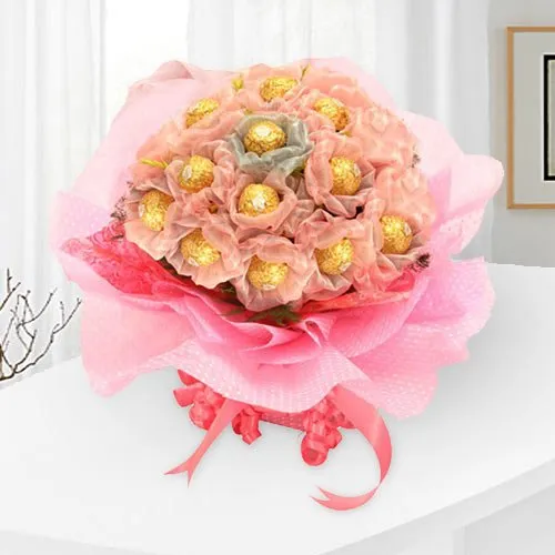 Enchanting Delicacies Ferrero Roacher Chocolate Bouquet