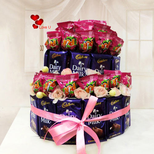 Send Chocolate Arrangement for Valentines Day Send Chocolate Arrangement for Valentines Day