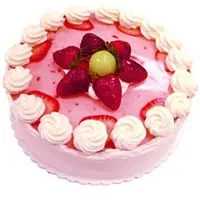 Appetizing Strawberry Cake